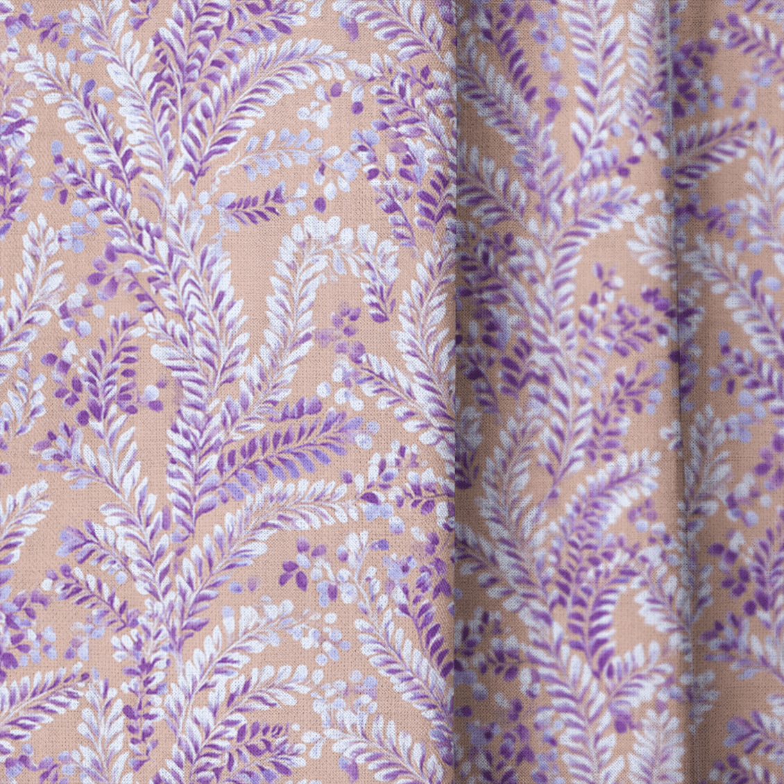 Purple Canopy - Curtain Panel - The Drapery