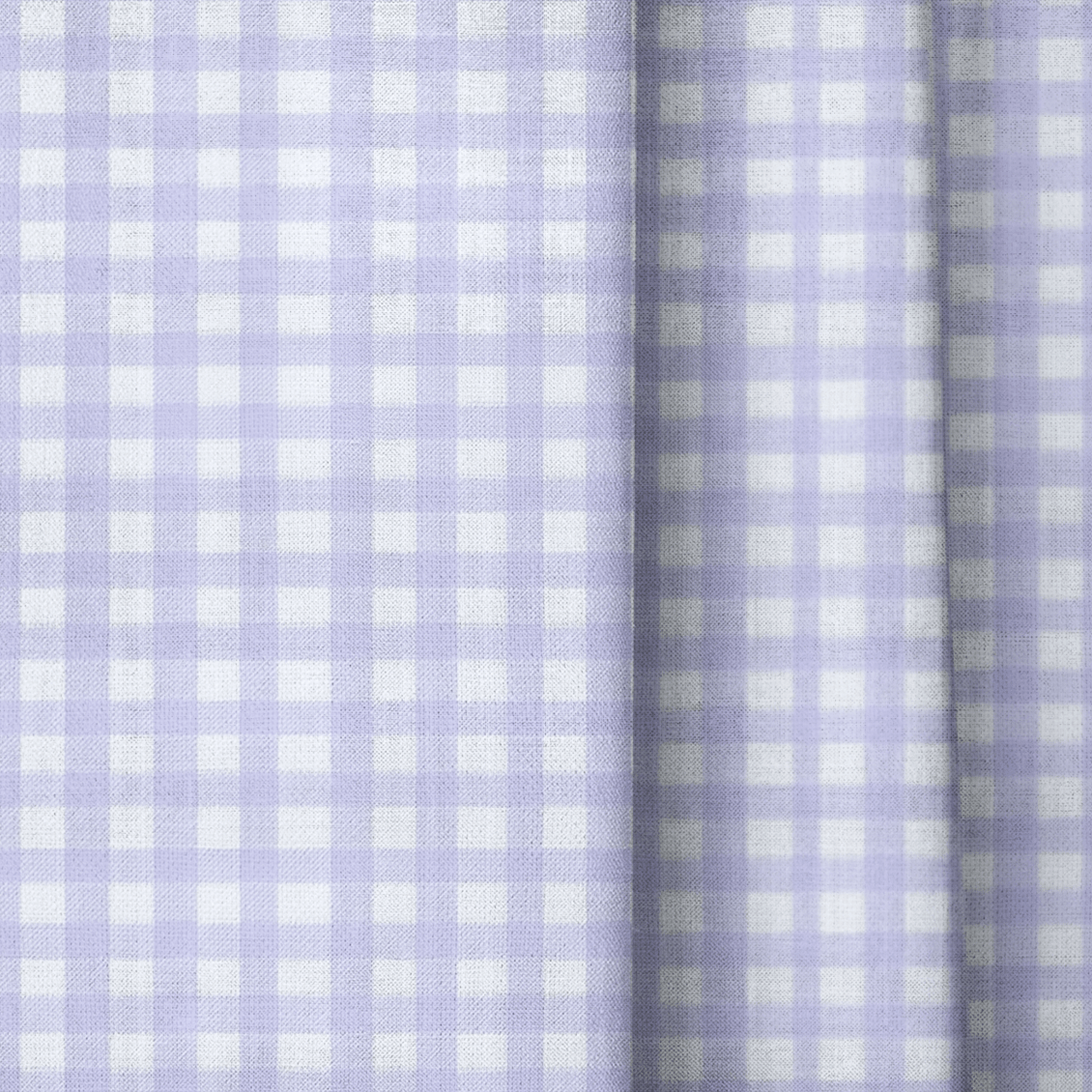 Purple Gingham - Curtain Panel - The Drapery