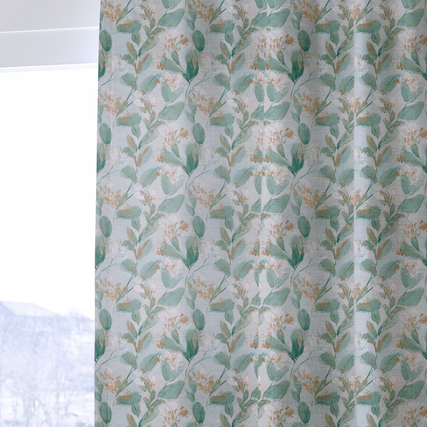 Quiet Garden - Curtain Panel - The Drapery