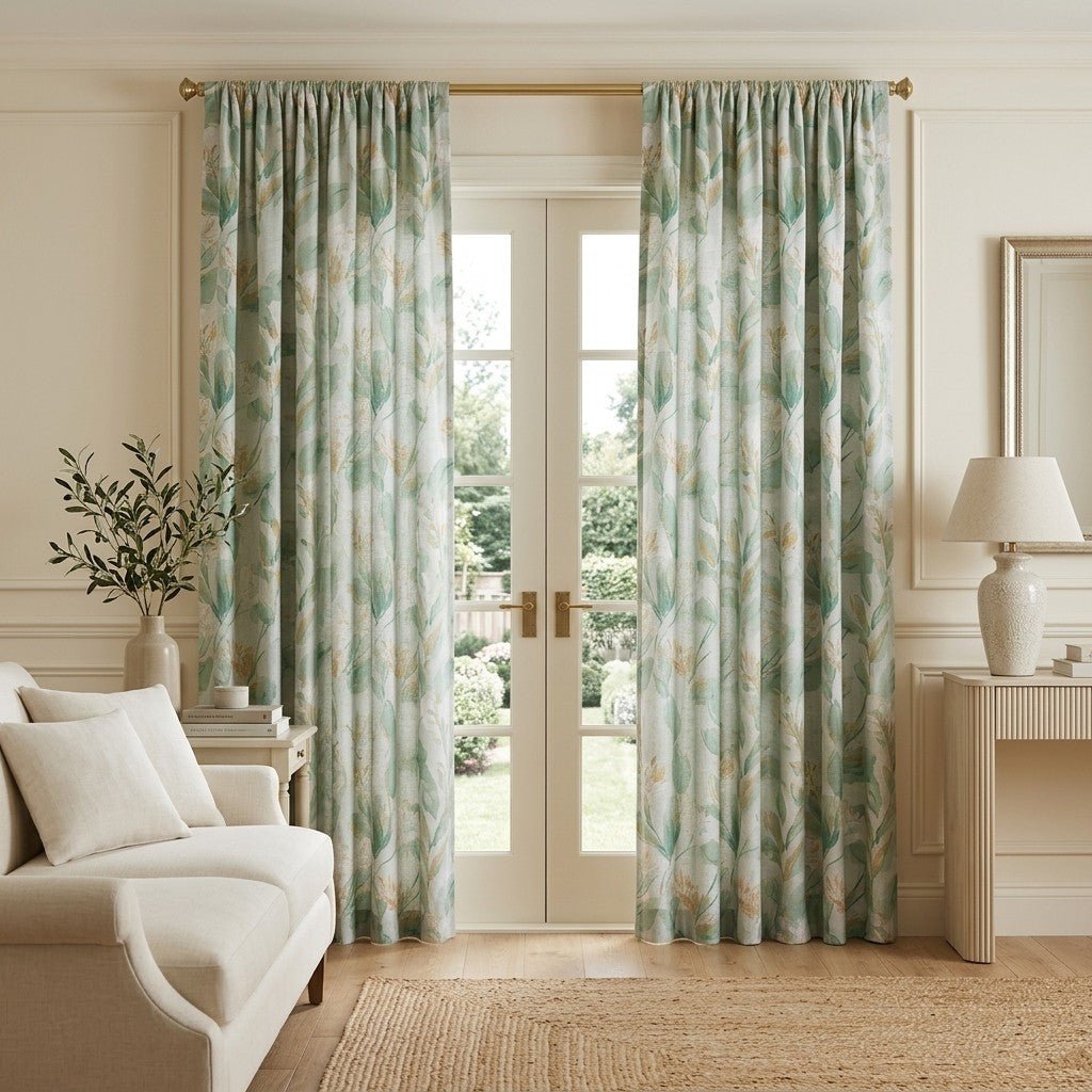 Quiet Garden - Curtain Panel - The Drapery