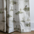 Quiet Round - Curtain Panel - The Drapery
