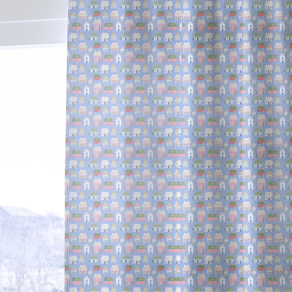 Quiet Village - Curtain Panel - The Drapery