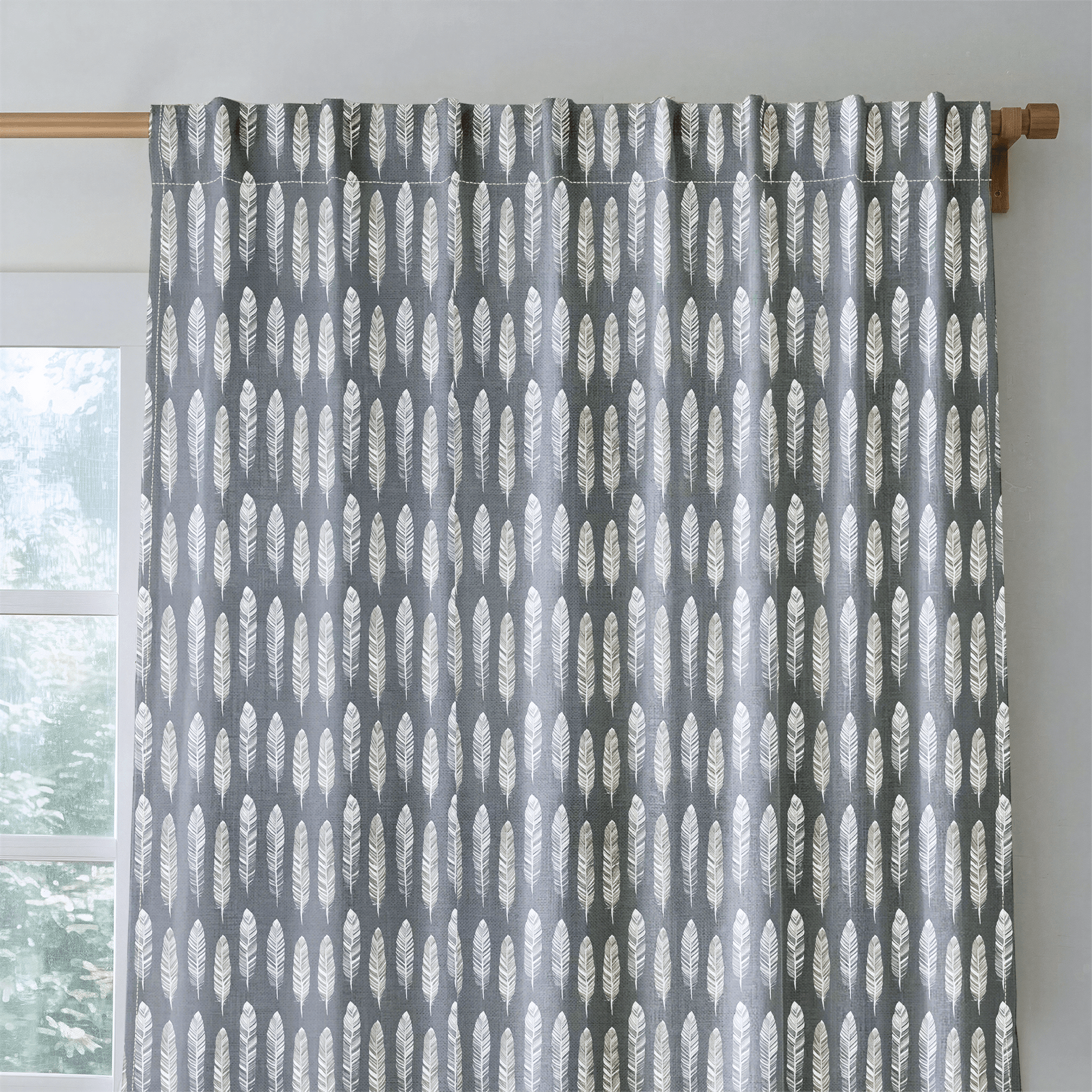 Quill - Curtain Panel - The Drapery