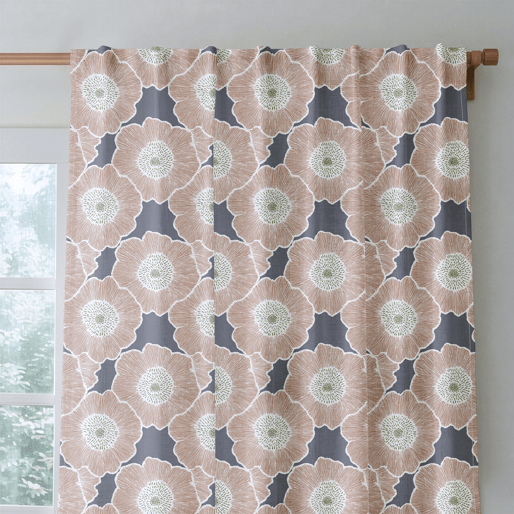 Quinn Blossom - Curtain Panel - The Drapery