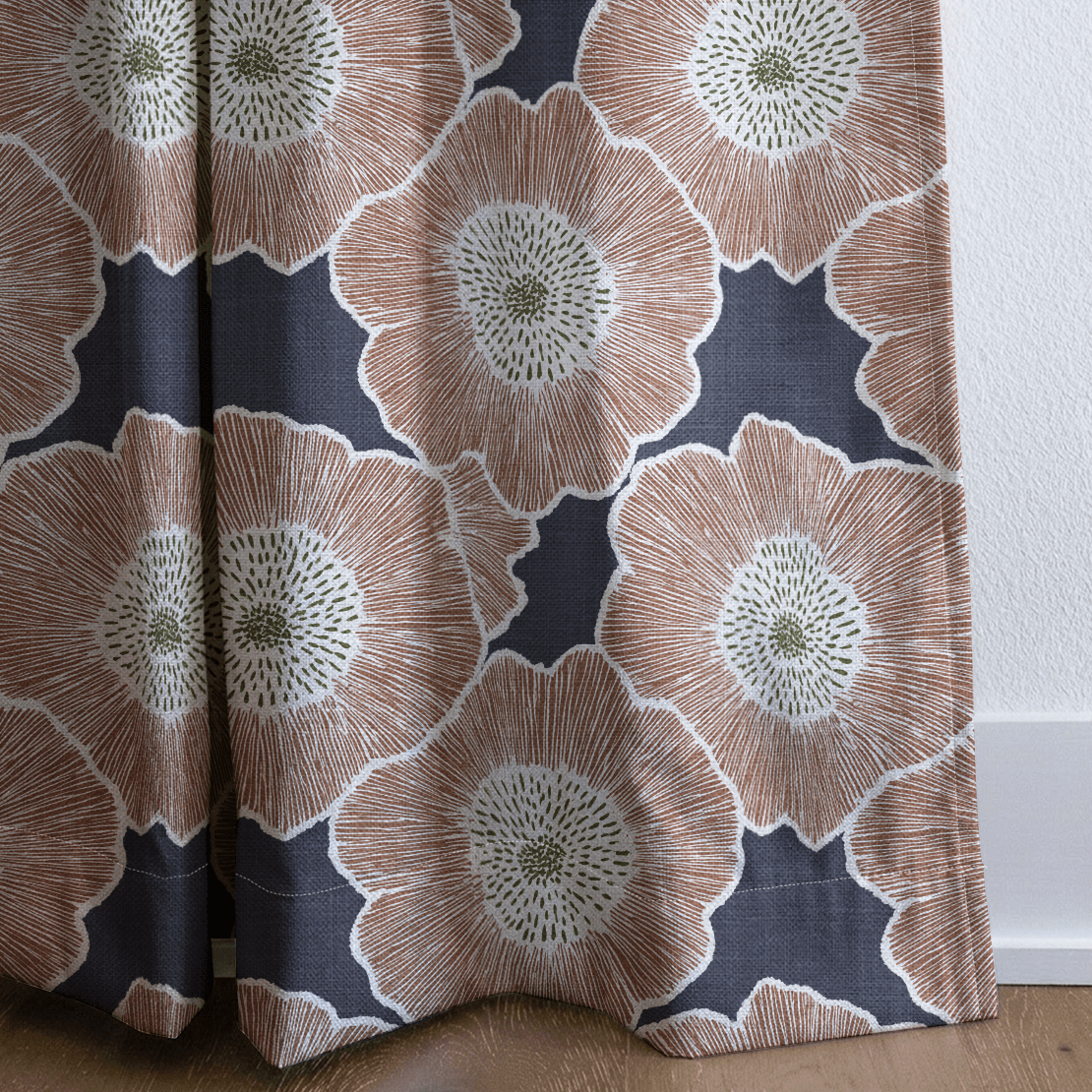 Quinn Blossom - Curtain Panel - The Drapery