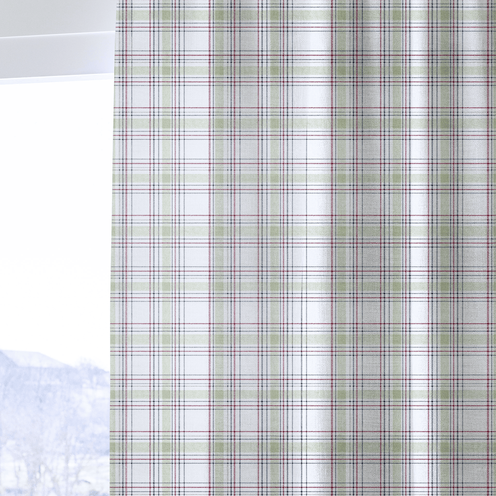 Quinnet Plaid - Curtain Panel - The Drapery