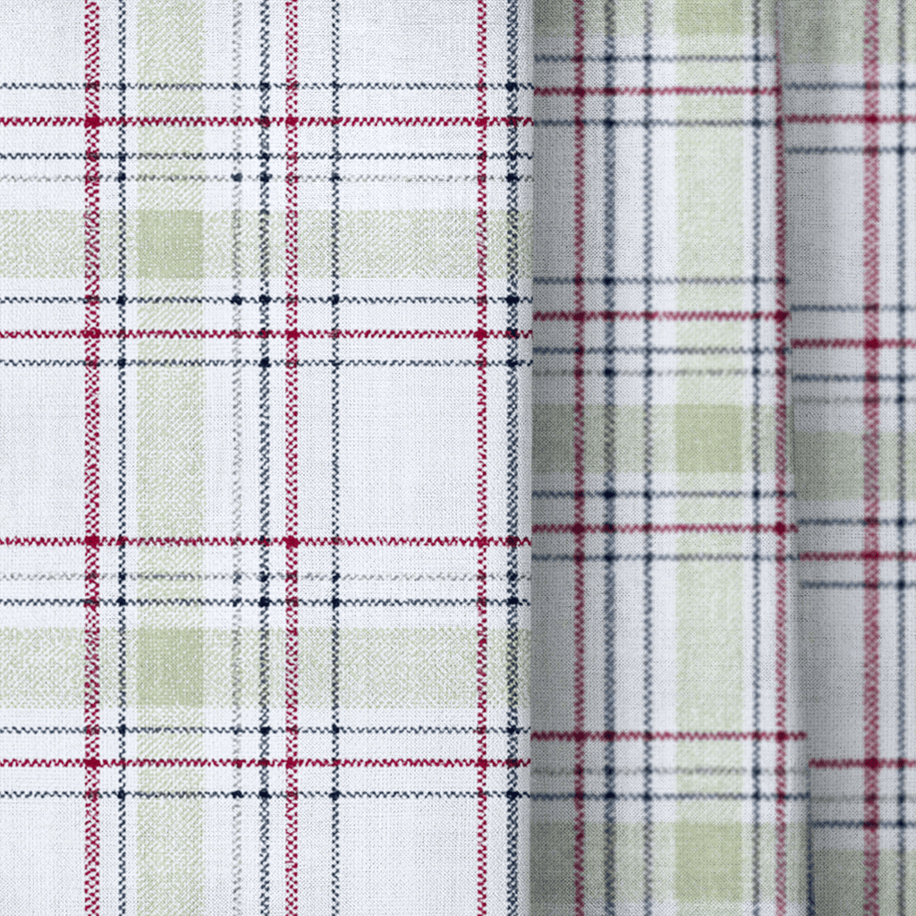 Quinnet Plaid - Curtain Panel - The Drapery