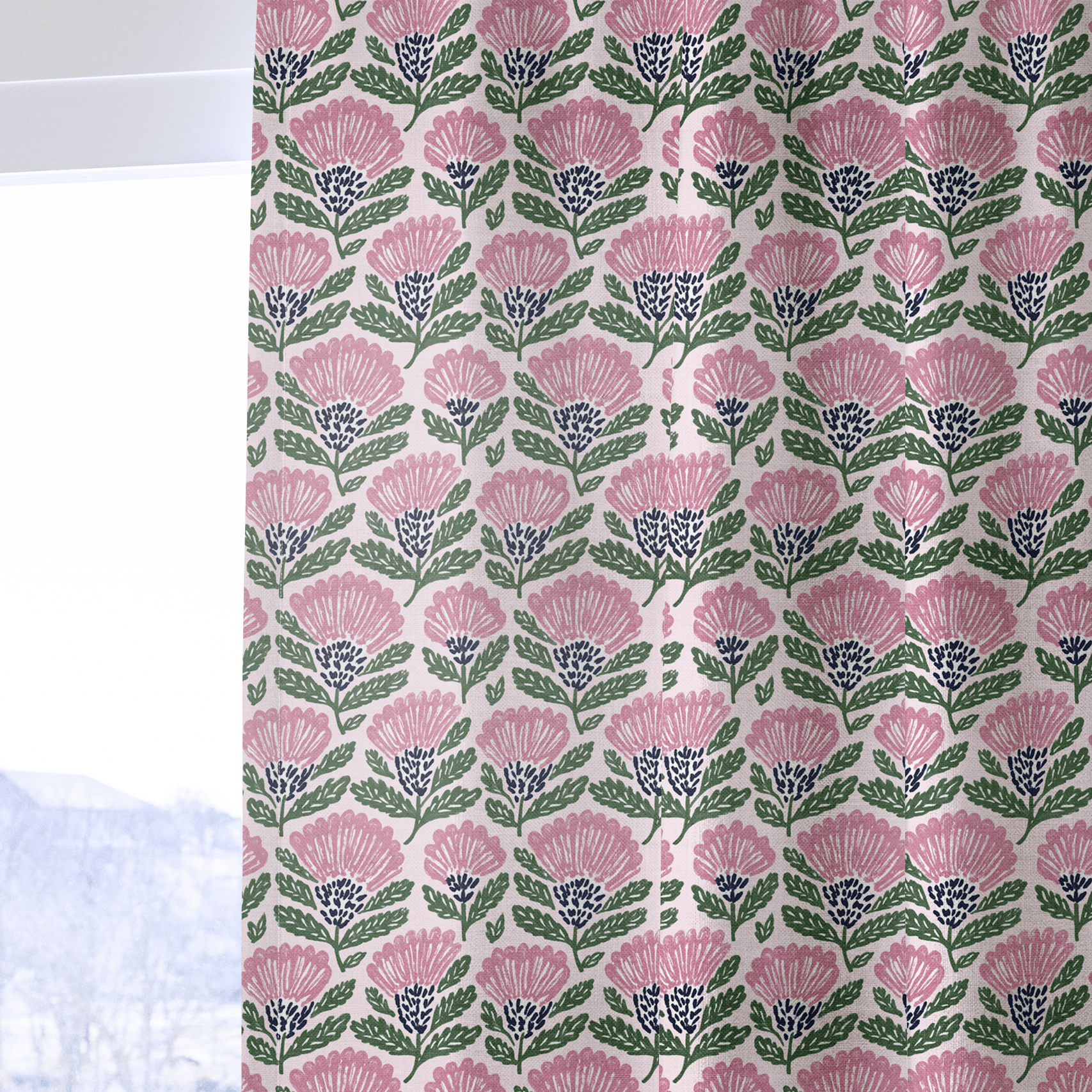 Rafferty Garden - Curtain Panel - The Drapery