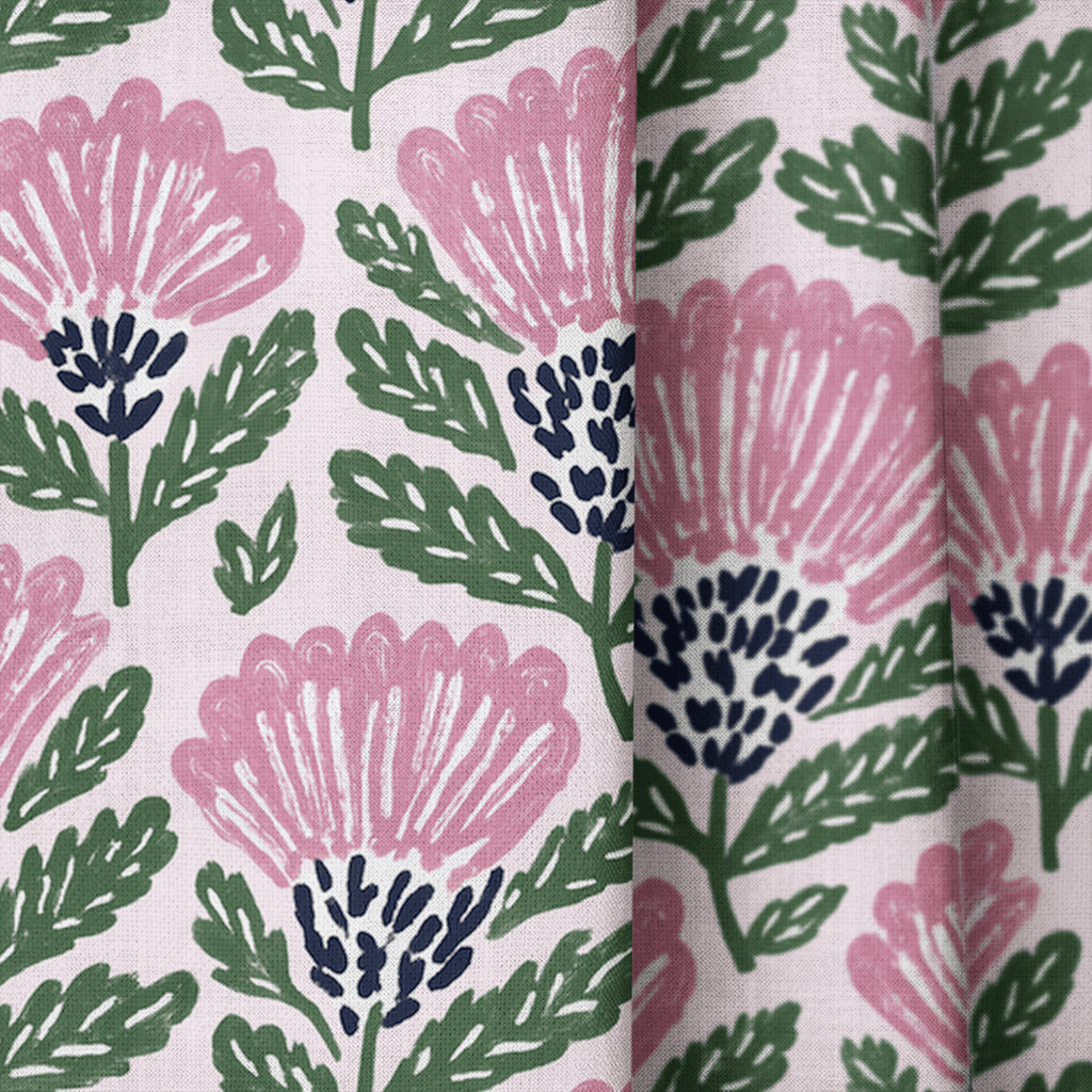 Rafferty Garden - Curtain Panel - The Drapery
