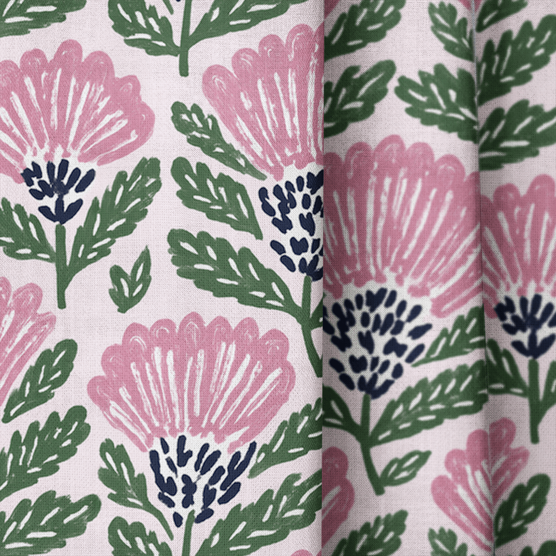 Rafferty Garden - Curtain Panel - The Drapery