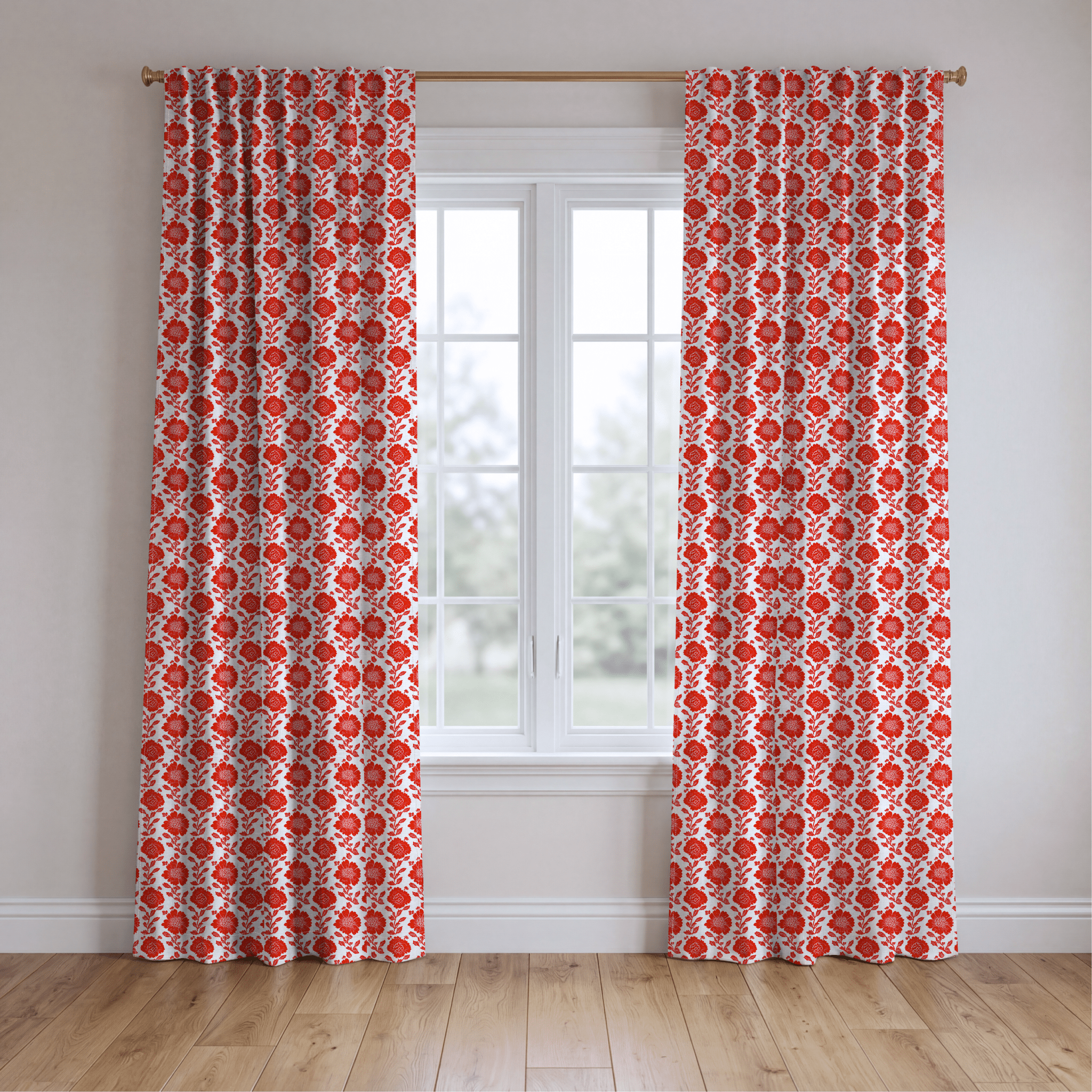 Ravello Blossom - Curtain Panel - The Drapery