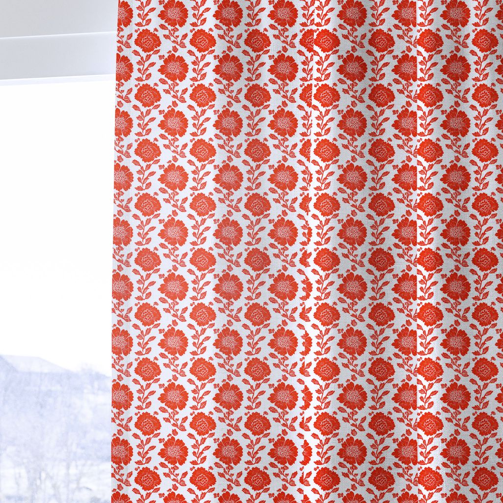 Ravello Blossom - Curtain Panel - The Drapery