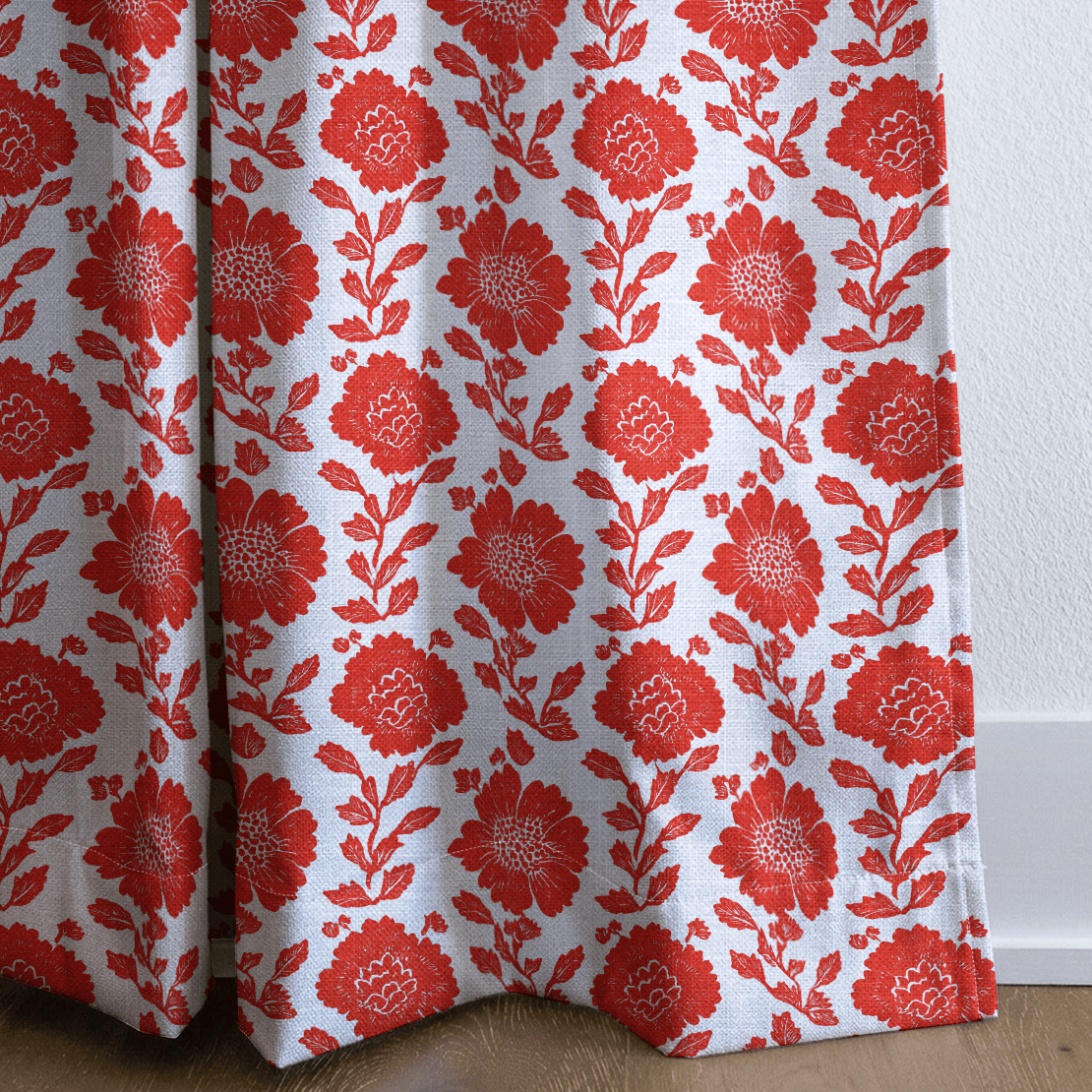 Ravello Blossom - Curtain Panel - The Drapery