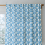 Reagan Blue - Curtain Panel - The Drapery