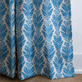 Reagan Blue - Curtain Panel - The Drapery
