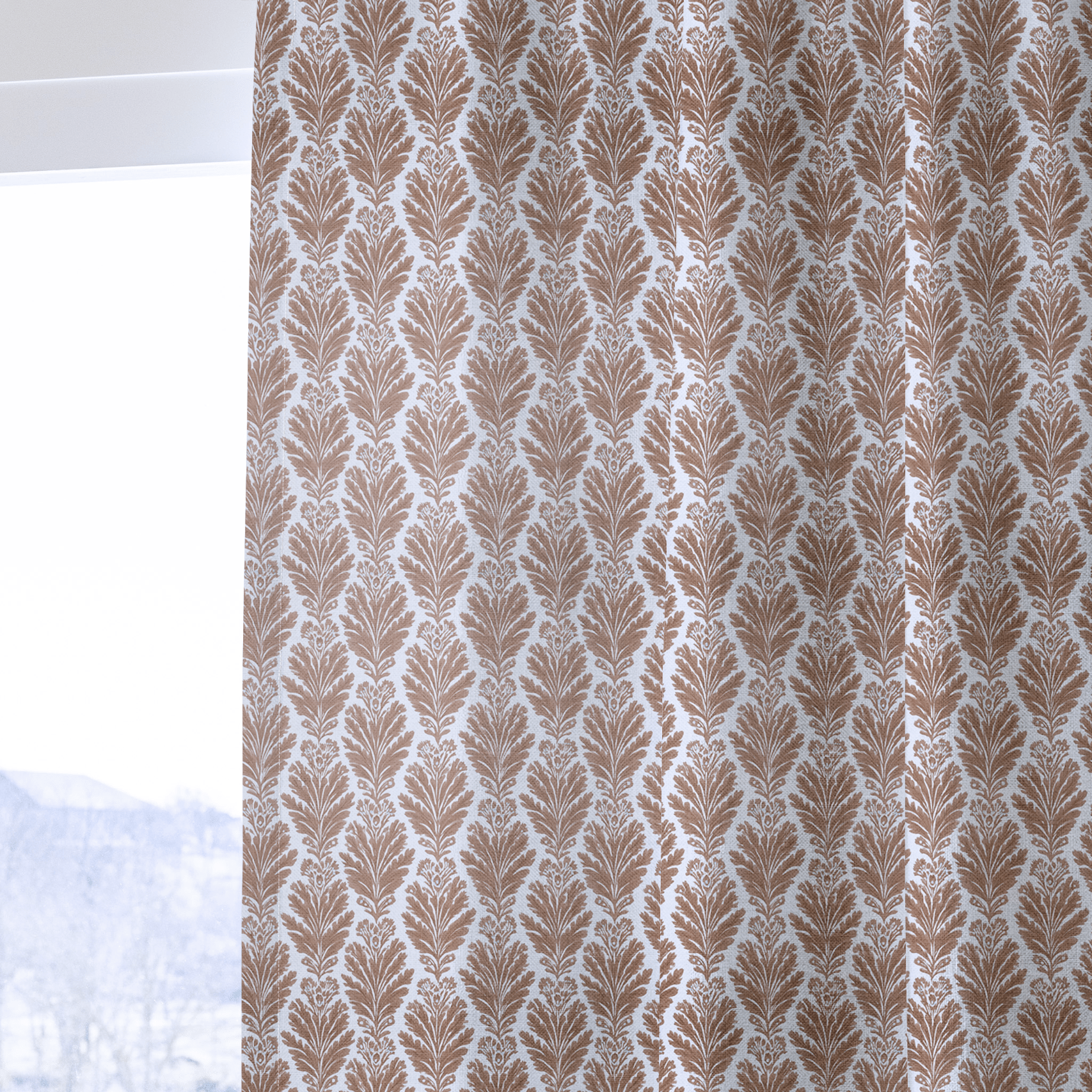 Reagan Clay - Curtain Panel - The Drapery