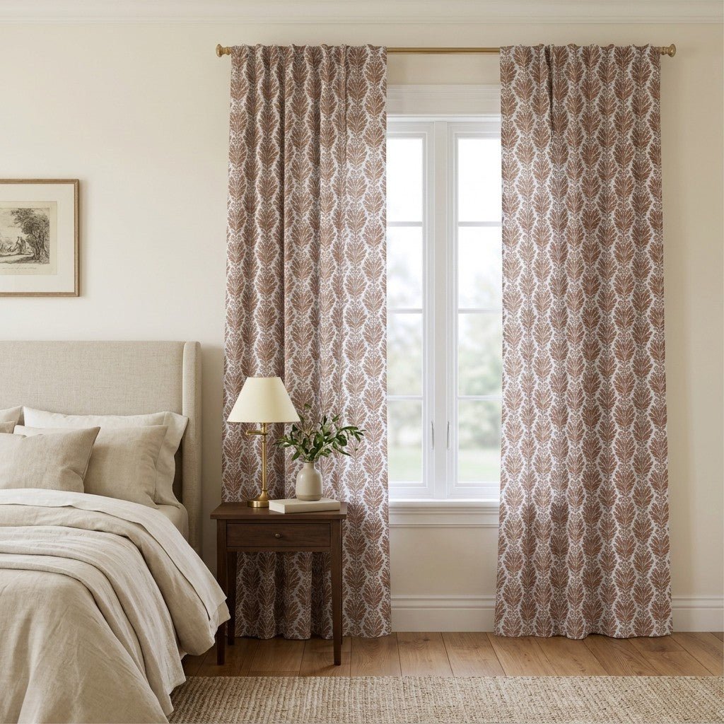Reagan Clay - Curtain Panel - The Drapery