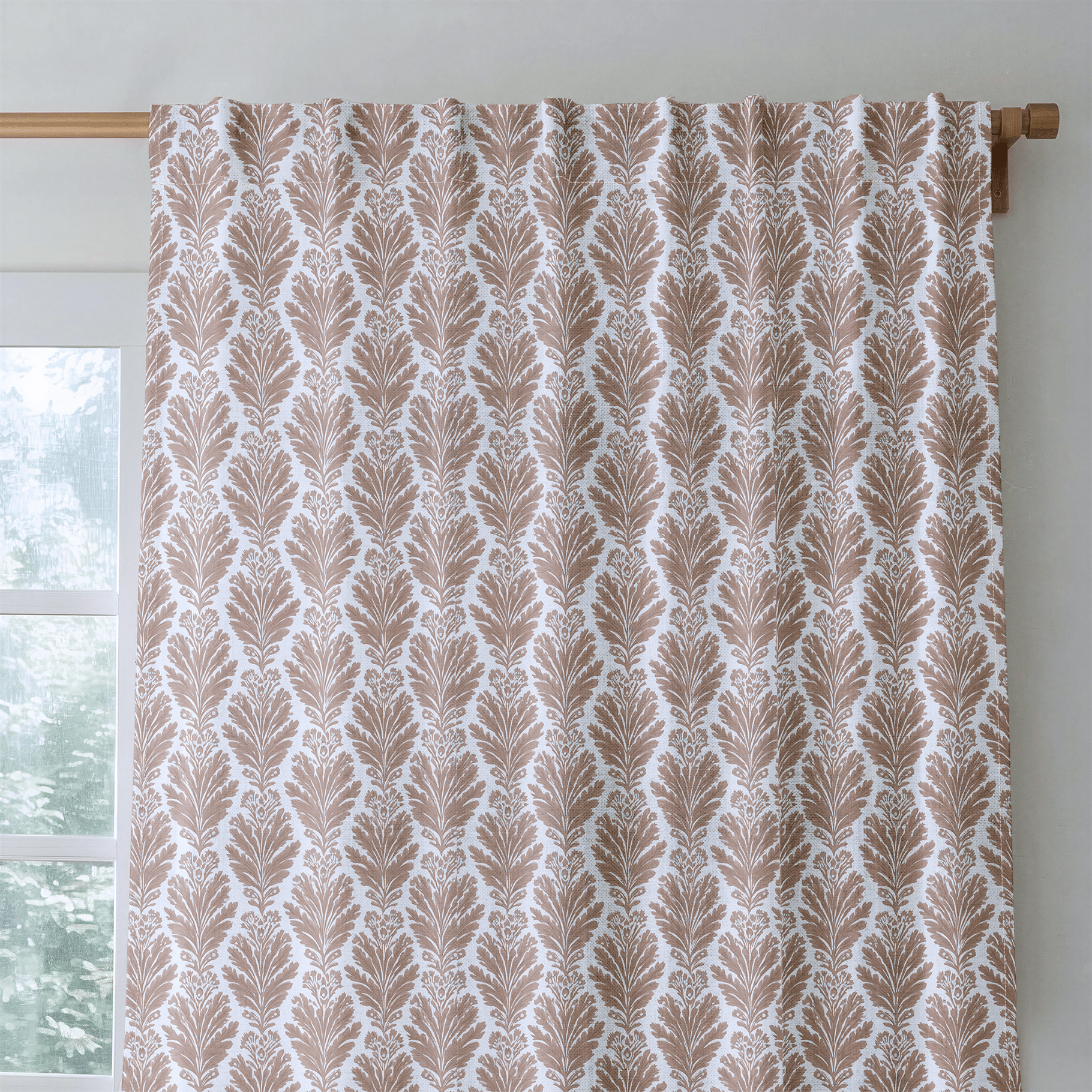 Reagan Clay - Curtain Panel - The Drapery