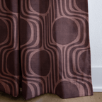 Red Dawn - Curtain Panel - The Drapery