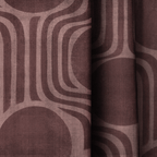 Red Dawn - Curtain Panel - The Drapery