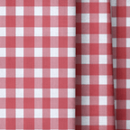 Red Gingham - Curtain Panel - The Drapery
