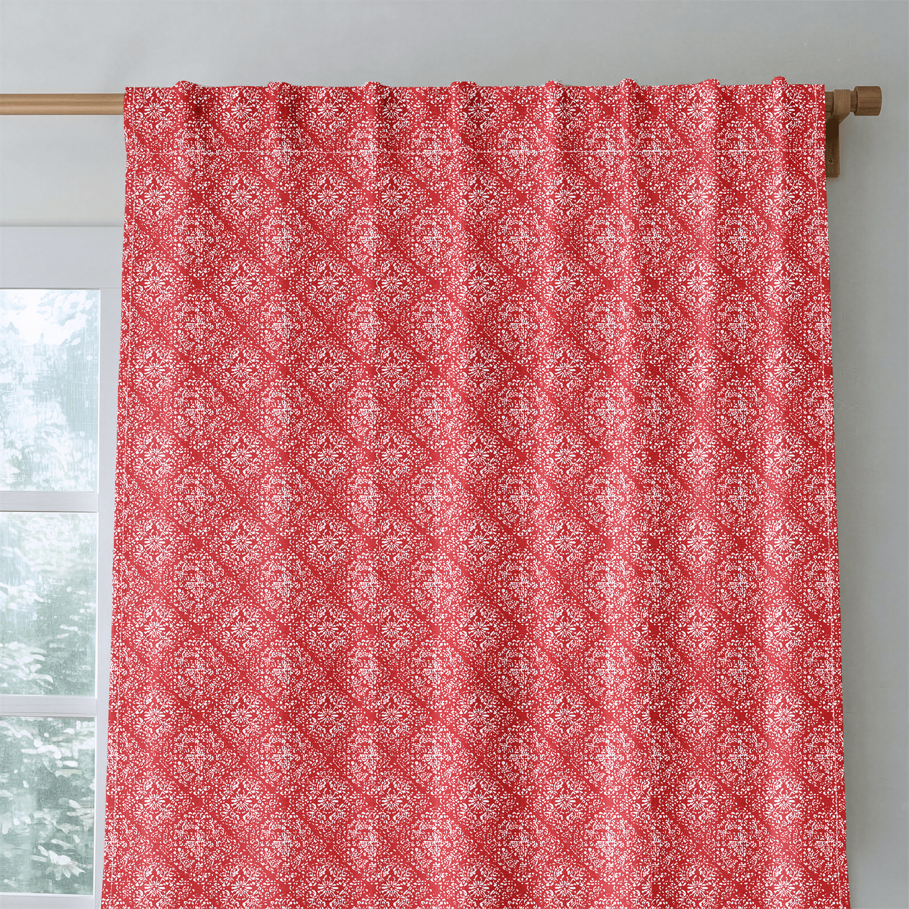 Redline - Curtain Panel - The Drapery