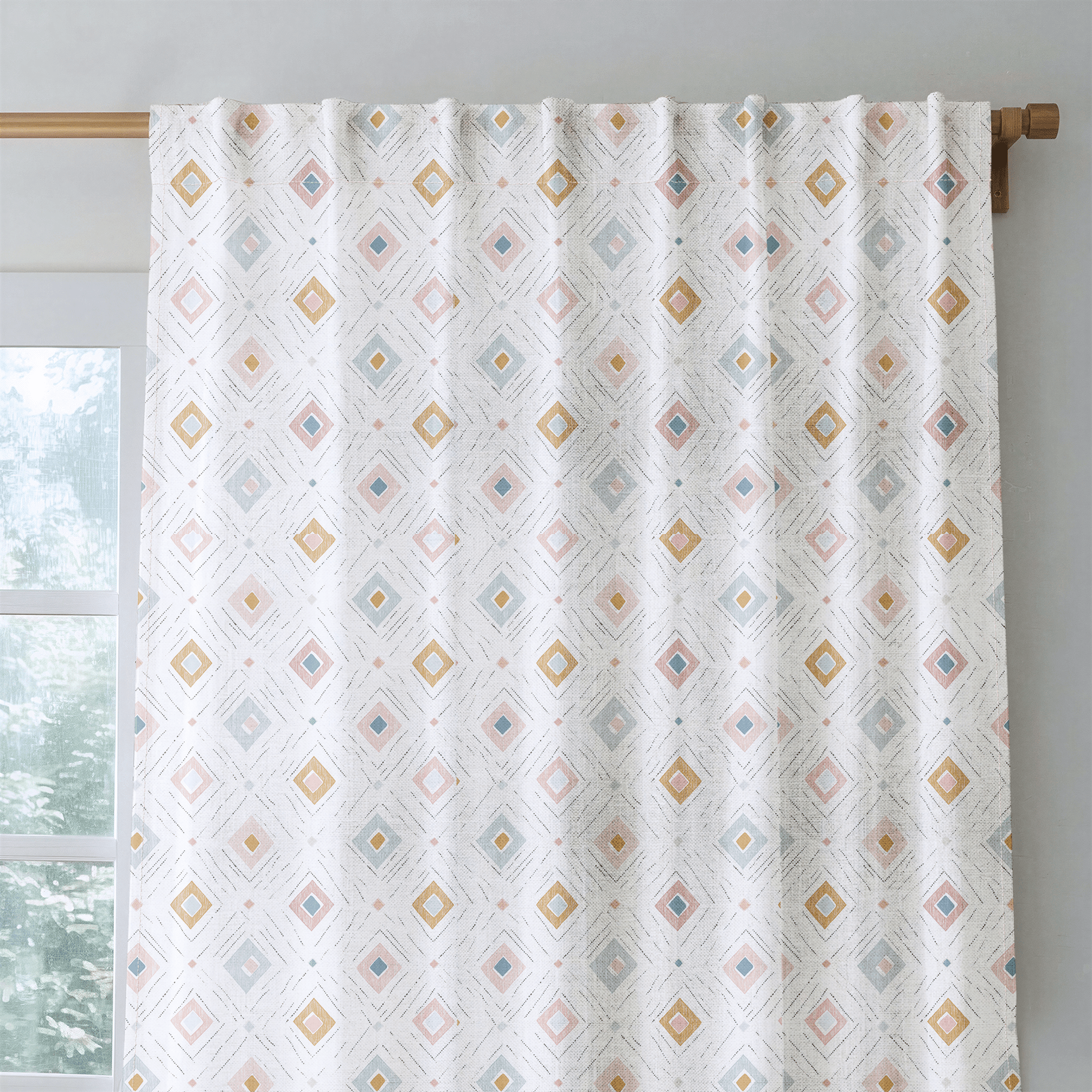 Reese - Curtain Panel - The Drapery