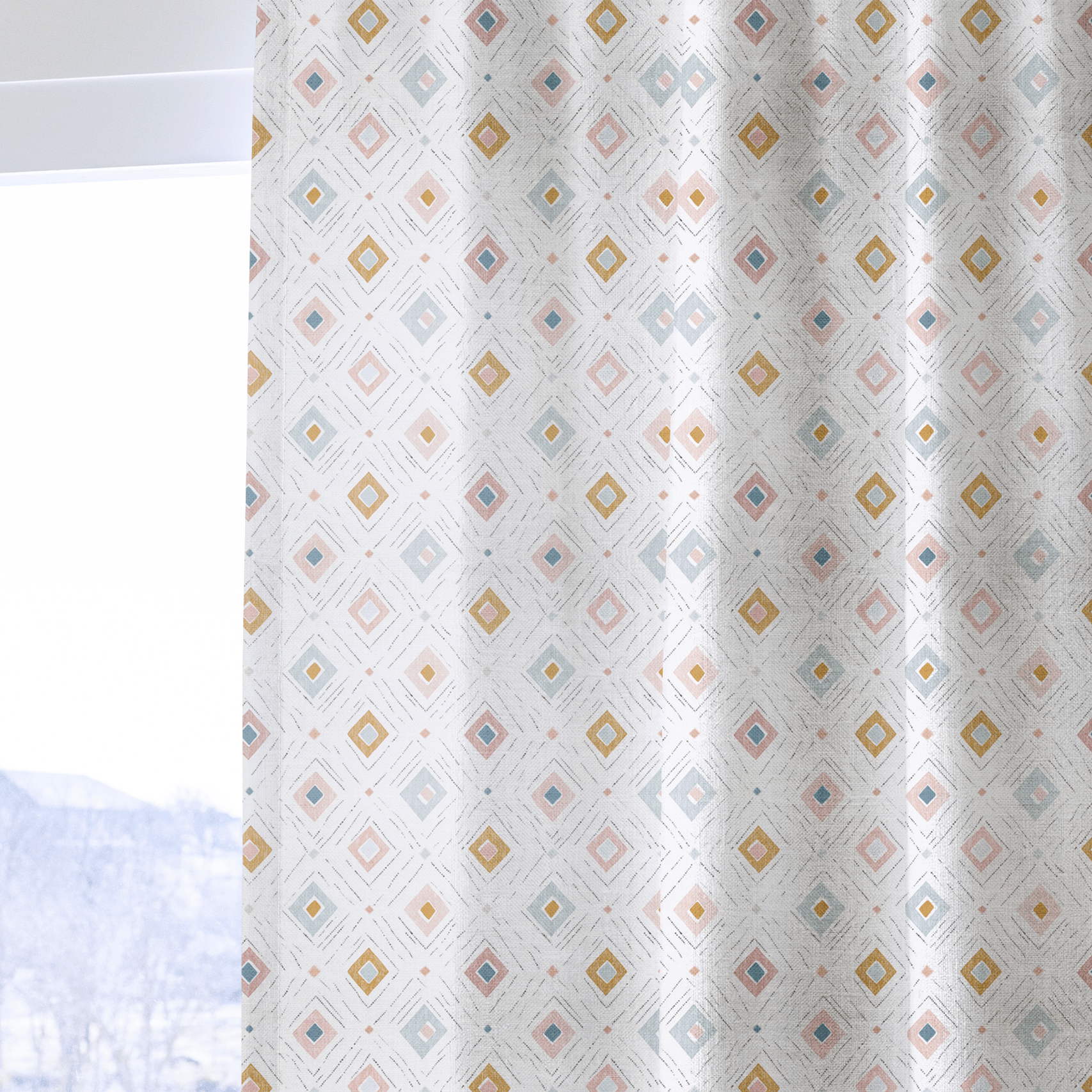 Reese - Curtain Panel - The Drapery
