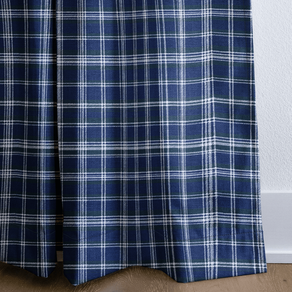 Regal Plaid - Curtain Panel - The Drapery
