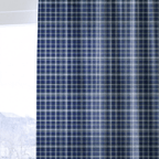 Regal Plaid - Curtain Panel - The Drapery