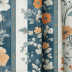 Regal Wildflower - Curtain Panel - The Drapery