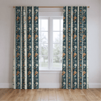 Regal Wildflower - Curtain Panel - The Drapery