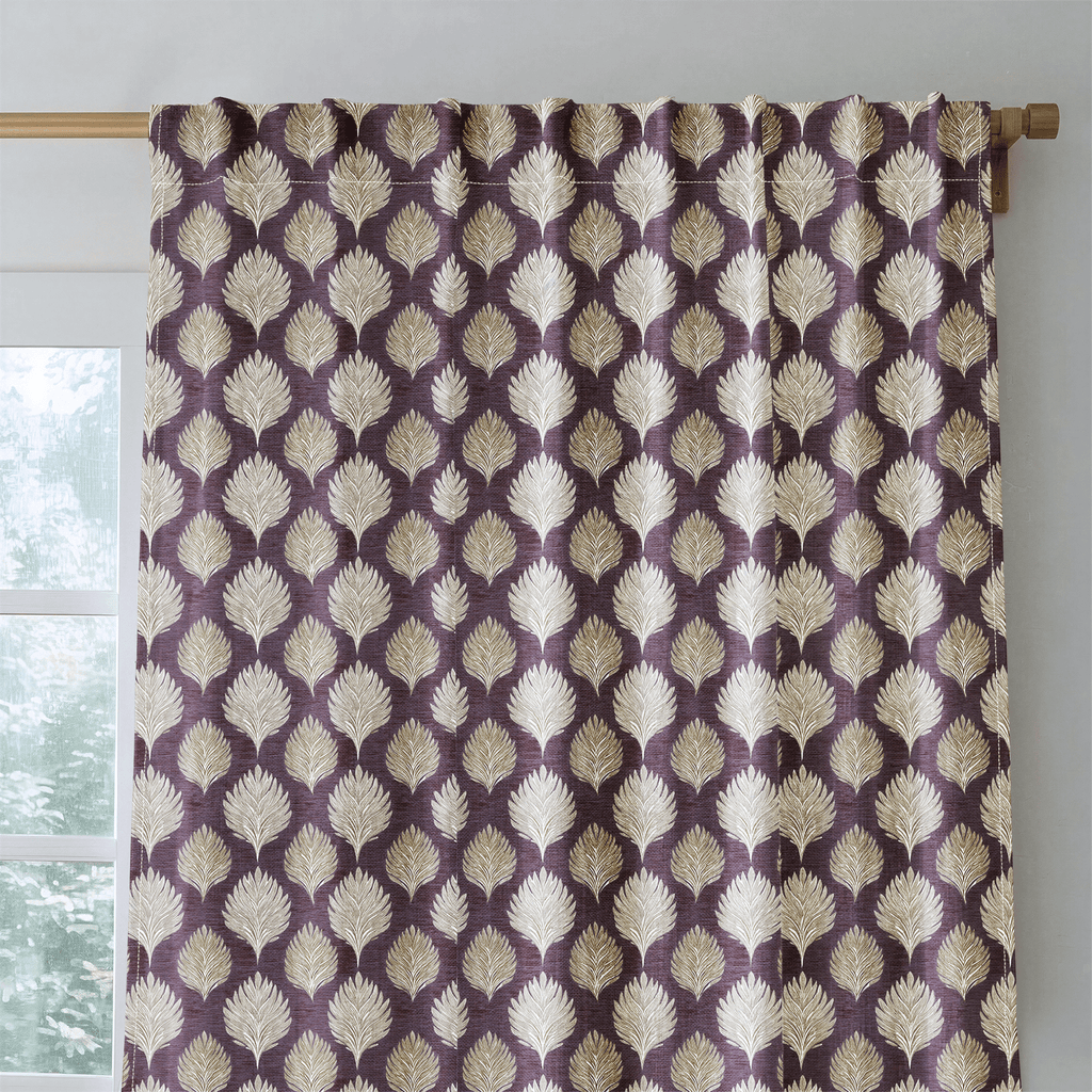 Reid Leaves - Curtain Panel - The Drapery