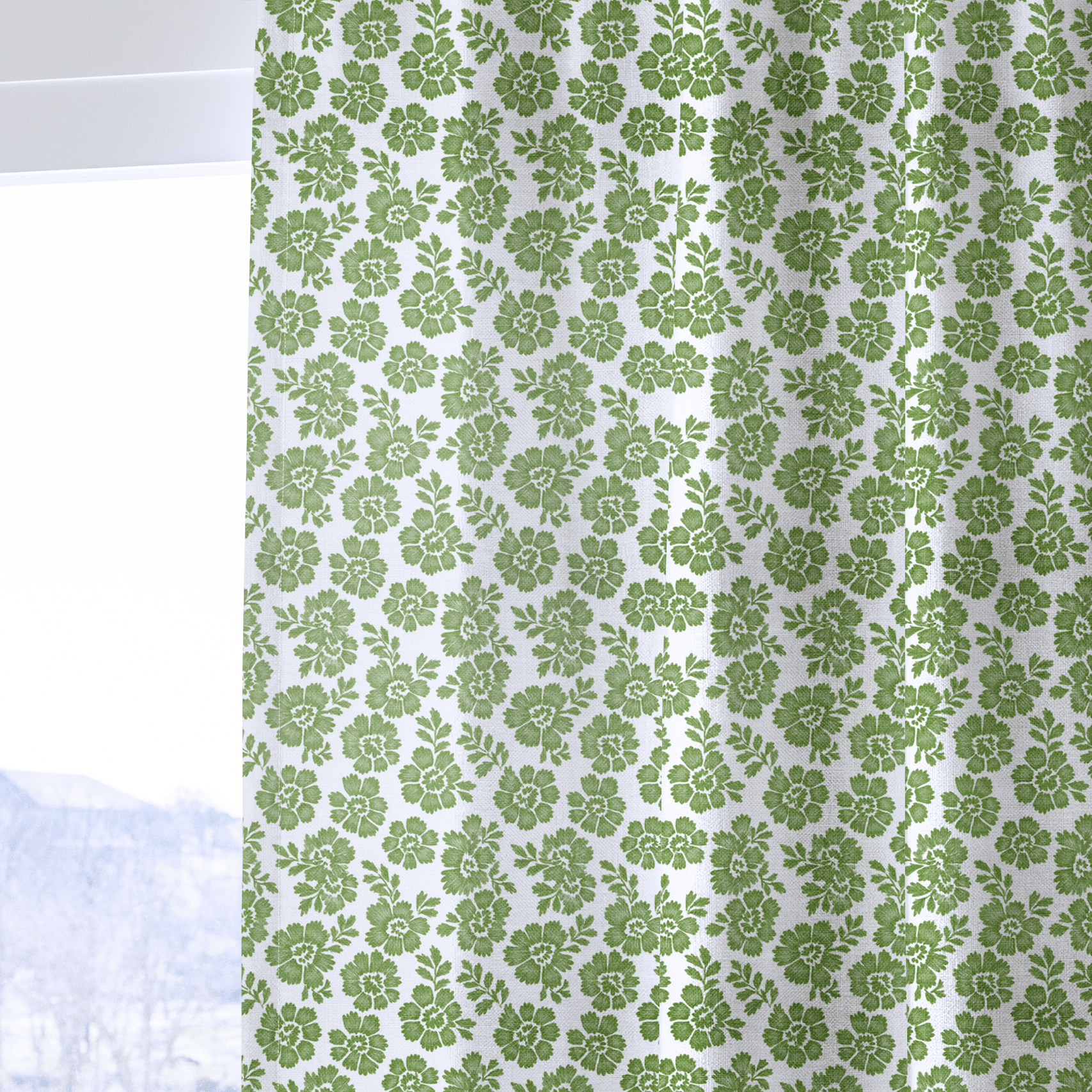 Renée Blossom - Curtain Panel - The Drapery