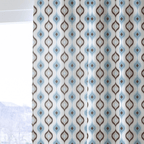 Retro Drift - Curtain Panel - The Drapery