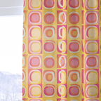 Retro Pop - Curtain Panel - The Drapery