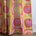 Retro Pop - Curtain Panel - The Drapery