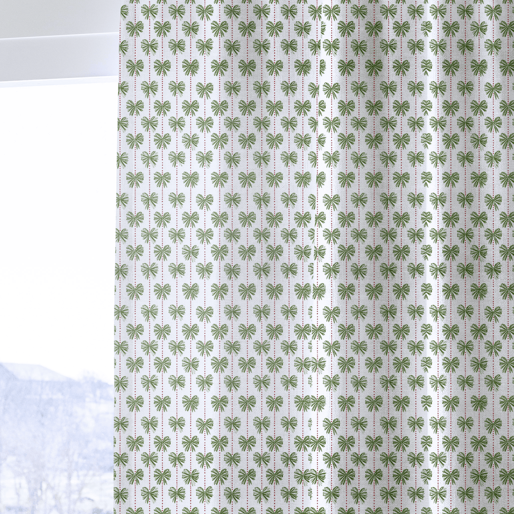 Rhea Bow - Curtain Panel - The Drapery