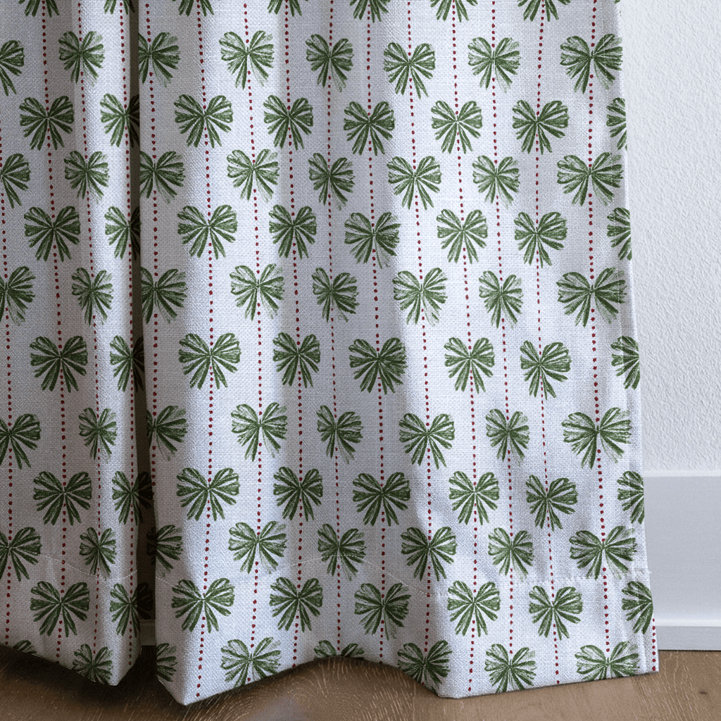 Rhea Bow - Curtain Panel - The Drapery