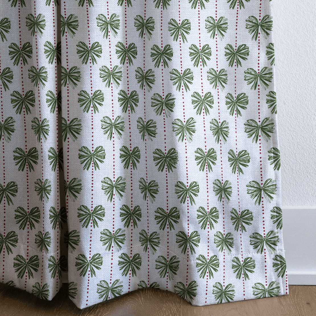 Rhea Bow - Curtain Panel - The Drapery
