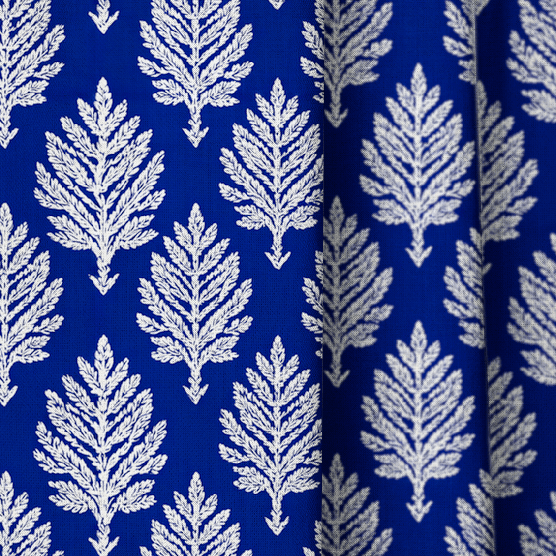 Rhodesia Blue - Curtain Panel - The Drapery