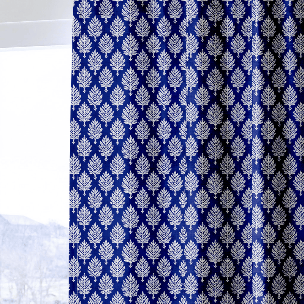 Rhodesia Blue - Curtain Panel - The Drapery