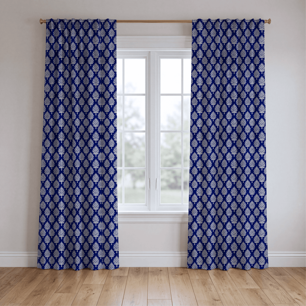 Rhodesia Blue - Curtain Panel - The Drapery