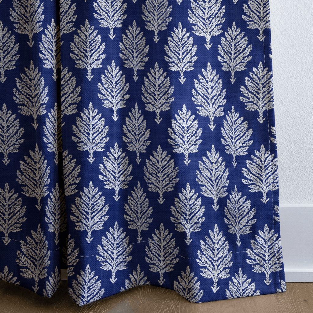 Rhodesia Blue - Curtain Panel - The Drapery