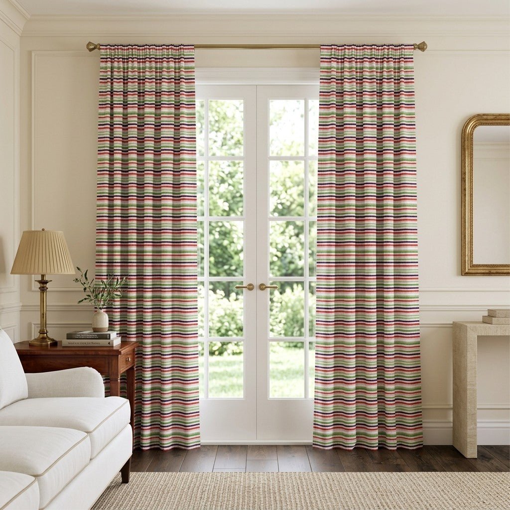 Rhodeson Stripes - Curtain Panel - The Drapery