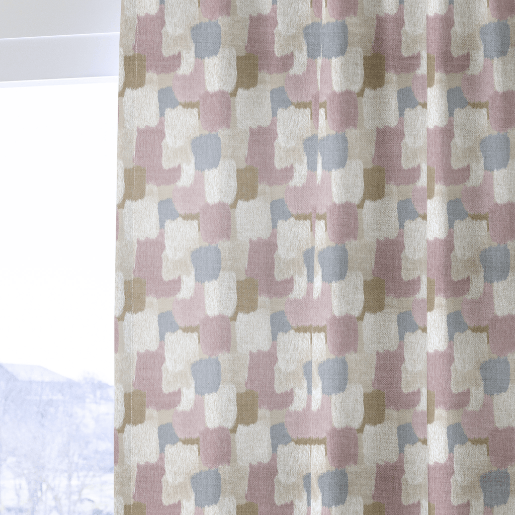 Rhone Brushstrokes - Curtain Panel - The Drapery