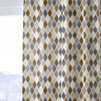 Rhys Diamonds - Curtain Panel - The Drapery