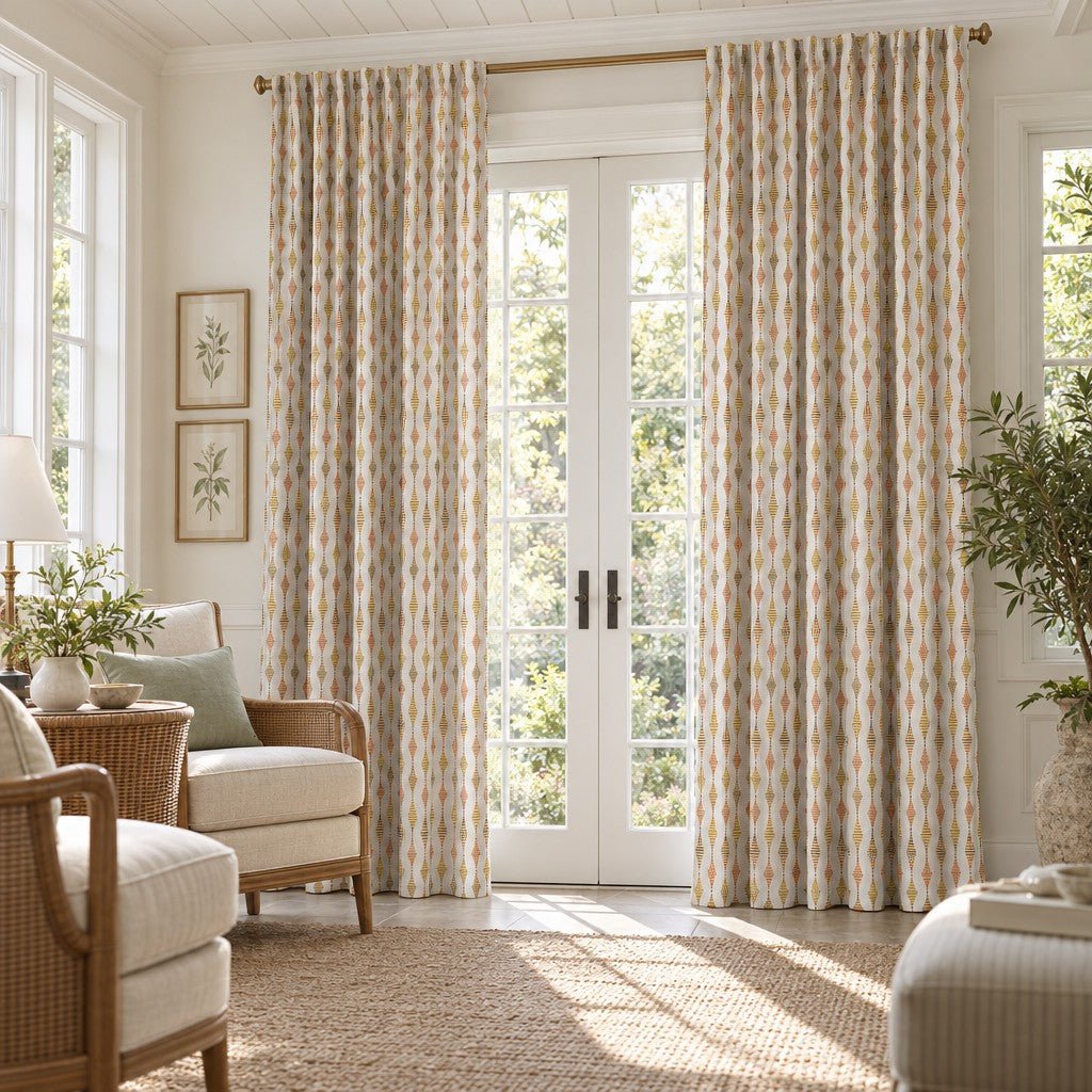 Ridgeline Autumnal - Curtain Panel - The Drapery
