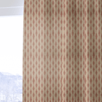 Ridgeline Blood Orange - Curtain Panel - The Drapery