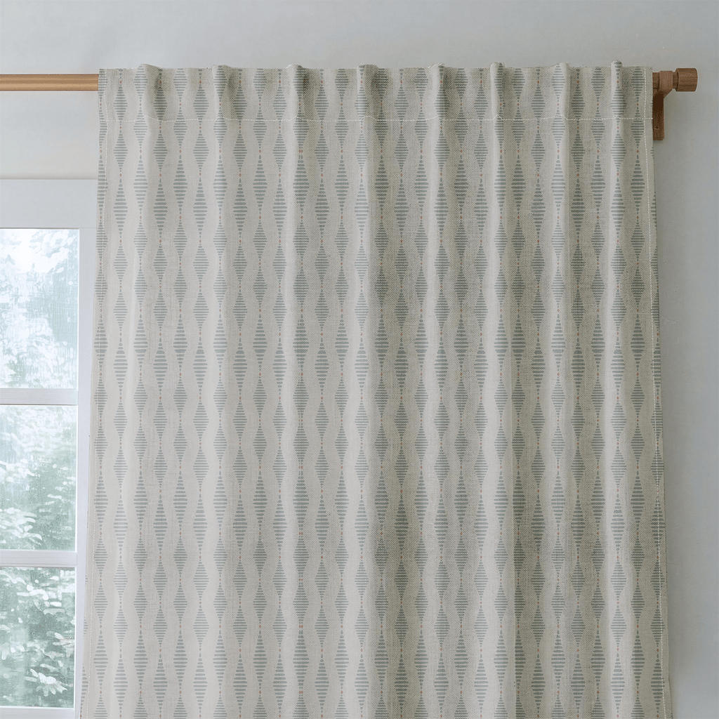 Ridgeline Rosemary - Curtain Panel - The Drapery